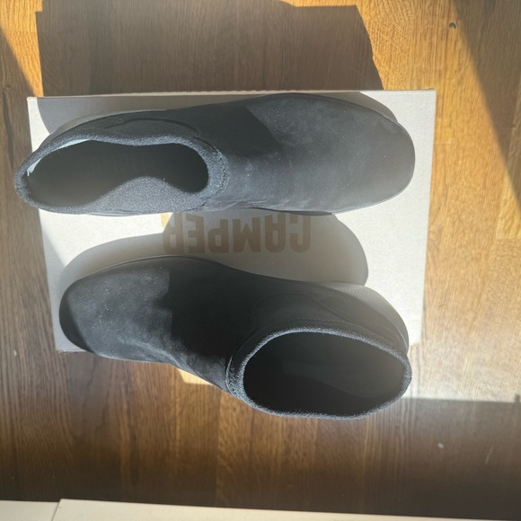 NEW IN BOX - CAMPER ALRIGHT ANKLE BOOT Black Suede - Picture 10 of 12